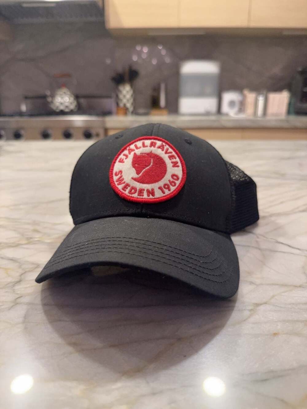 Fjällräven 1960 Logo Trucker Cap Black